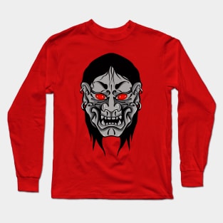 Evil face Long Sleeve T-Shirt